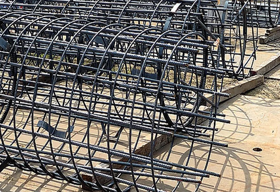 鉄筋かご組立て